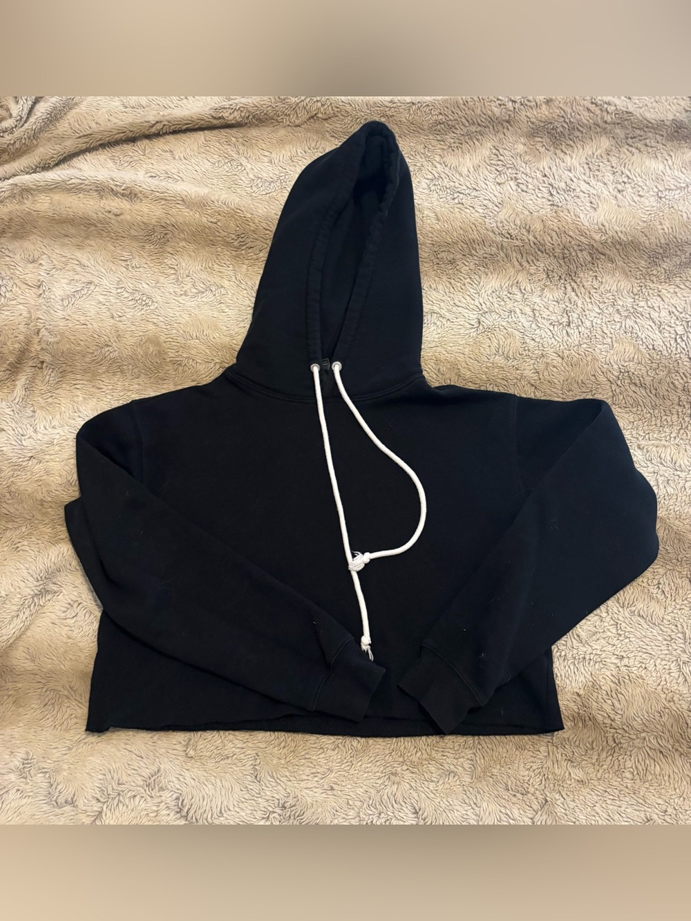 Wild Fable XS black cropped hoodie - Picture 3 of 6